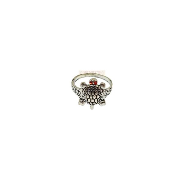 Tortoise Ring Silver (Small)