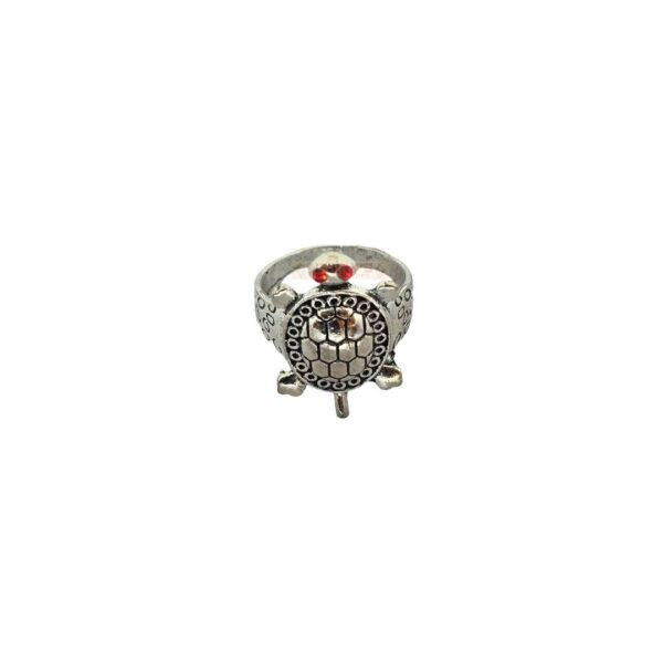 Tortoise Ring Silver (Large)