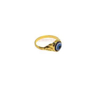 Evil Eye Ring Small Gold (4580SG)