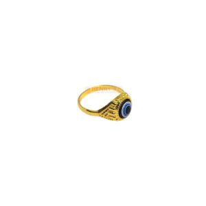 Evil Eye Ring Small Gold (4580TG)