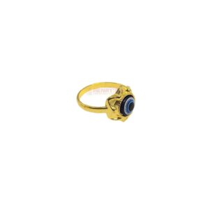 Evil Eye Ring Small Gold (4580VG)