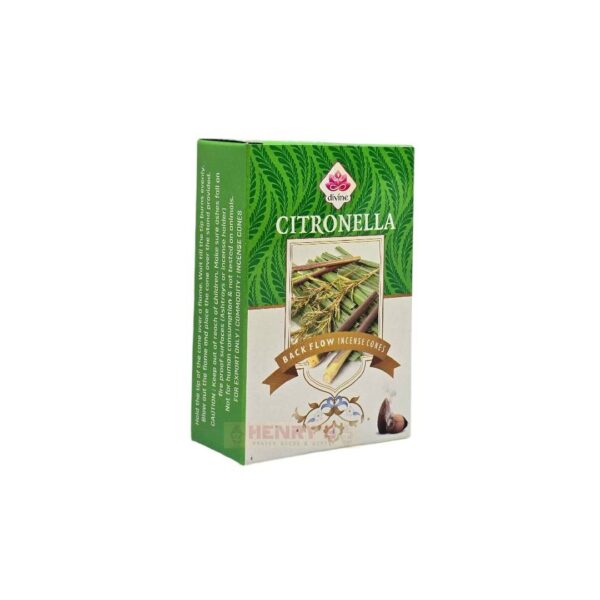 Divine Back Flow Cones (Citronella)