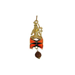 Shiva Damaru Rudraksh Pendant (B)
