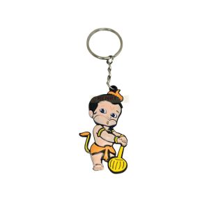 Deity Rubber Keyring (Bal Hanuman)