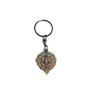 Ganesh Paan Bronze Keyring