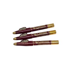 Sindoor Pencil With Sharpener Maroon (3 Pack)