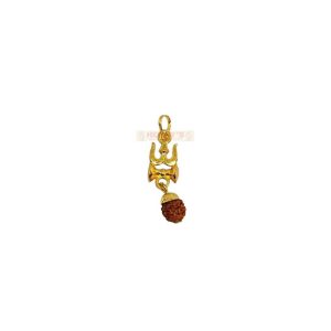Trishul Damaru Pendant