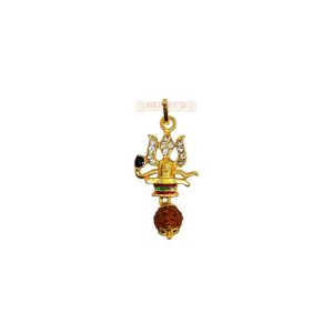 Trishul Rudraksh Fancy Pendant