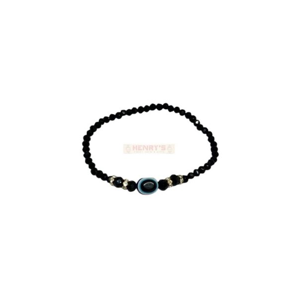 Evil Eye 2mm Bead Bracelet (A)