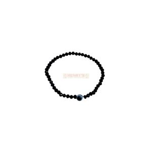 Evil Eye 2mm Bead Bracelet (B)