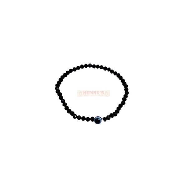 Evil Eye 2mm Bead Bracelet (B)