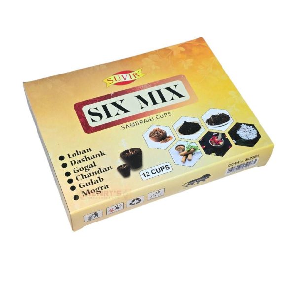 Suvir Sambrani Cups (Six Mix)