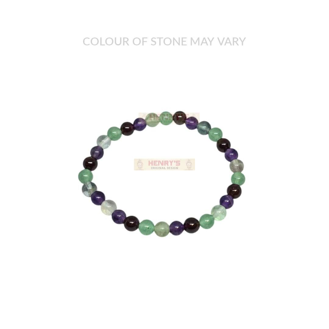 Henry’s Signature Crystal Bead Bracelet (Health 6mm)