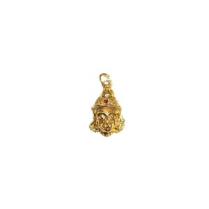 Hanuman Face Pendant – Gold