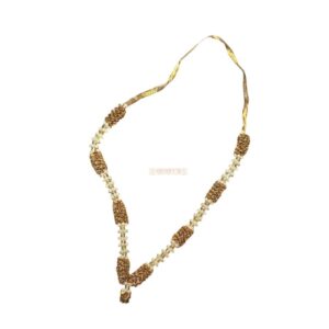 Beaded Garland (Gold and White)