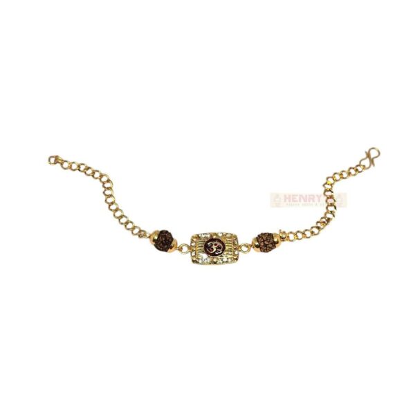 Rudraksh Hand Chain (Om)