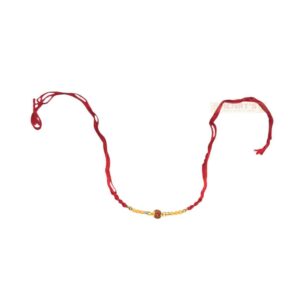 Laxmi String Rudraksh Brown Bead Gold