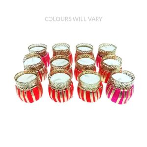 Diwali Diya Candle Holder 12 Pack (B)