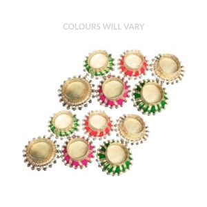 Diwali Diya Candle Holder 12 Pack (A)