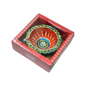 Clay Lamp Round 9cm