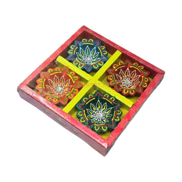 Clay Lamp Fancy 4 Pack (3)