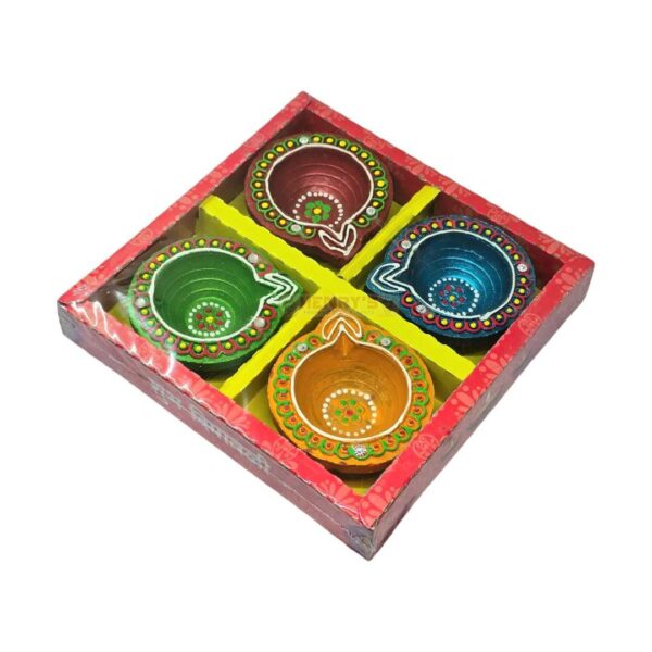 Clay Lamp Fancy 4 Pack (8)