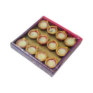 Clay Lamp Mini Fancy 12 Pack