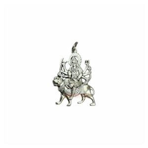 Durga Silver Large Pendant