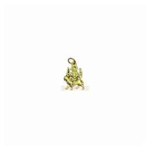 Durga Gold Small Pendant