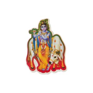 Sticker (Krishna & Cow)