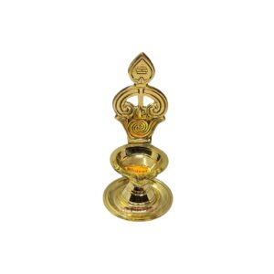 Brass Tamil Om Lamp No.1