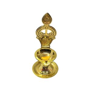 Brass Tamil Om Lamp No.2