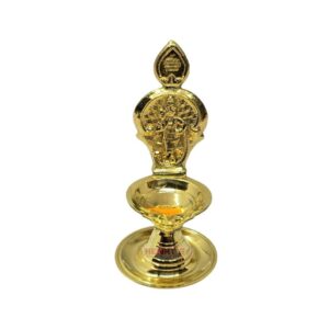 Brass Tamil Om Muruga Lamp No.2