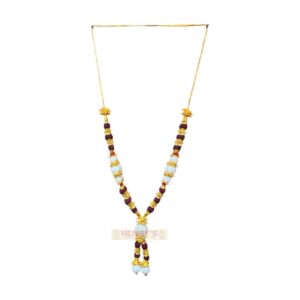 Rudraksh White Bead Garland (Small)