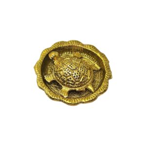 Tortoise Kachua Plate Oxidised