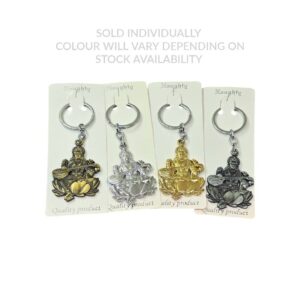 Metal Keyring (Saraswati)