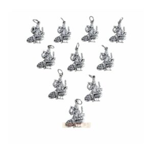 Pendant 10 Pack - Muruga on Pendant Silver (Large)