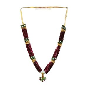 Satin Garland Medium (Maroon )
