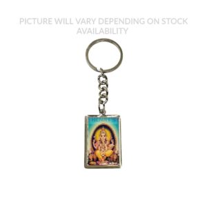 Metal Picture Keyring (Ganesh)