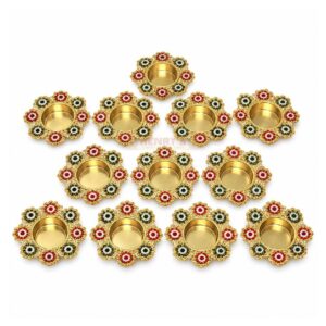 Diya Tea Light Holder D4 (12 Pack)