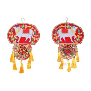 Shubh Labh Cow Hanging