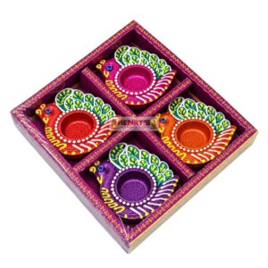 Clay Lamp Fancy 4 Pack (21)