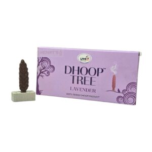 Live Touch Dhoop Tree (Lavender)