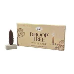 Live Touch Dhoop Tree (White Sage)